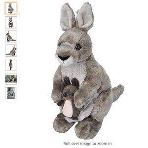 Donating Soon: Like New Plush Kangaroo
